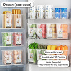 【𝗔𝗦𝗛】Plastics Fridge Storage with Handle