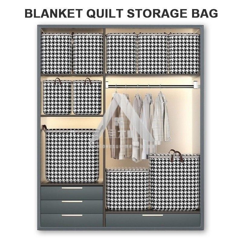 【𝗔𝗦𝗛】110L/140L/180L🔥 Blanket/ Clothes Storage Bag