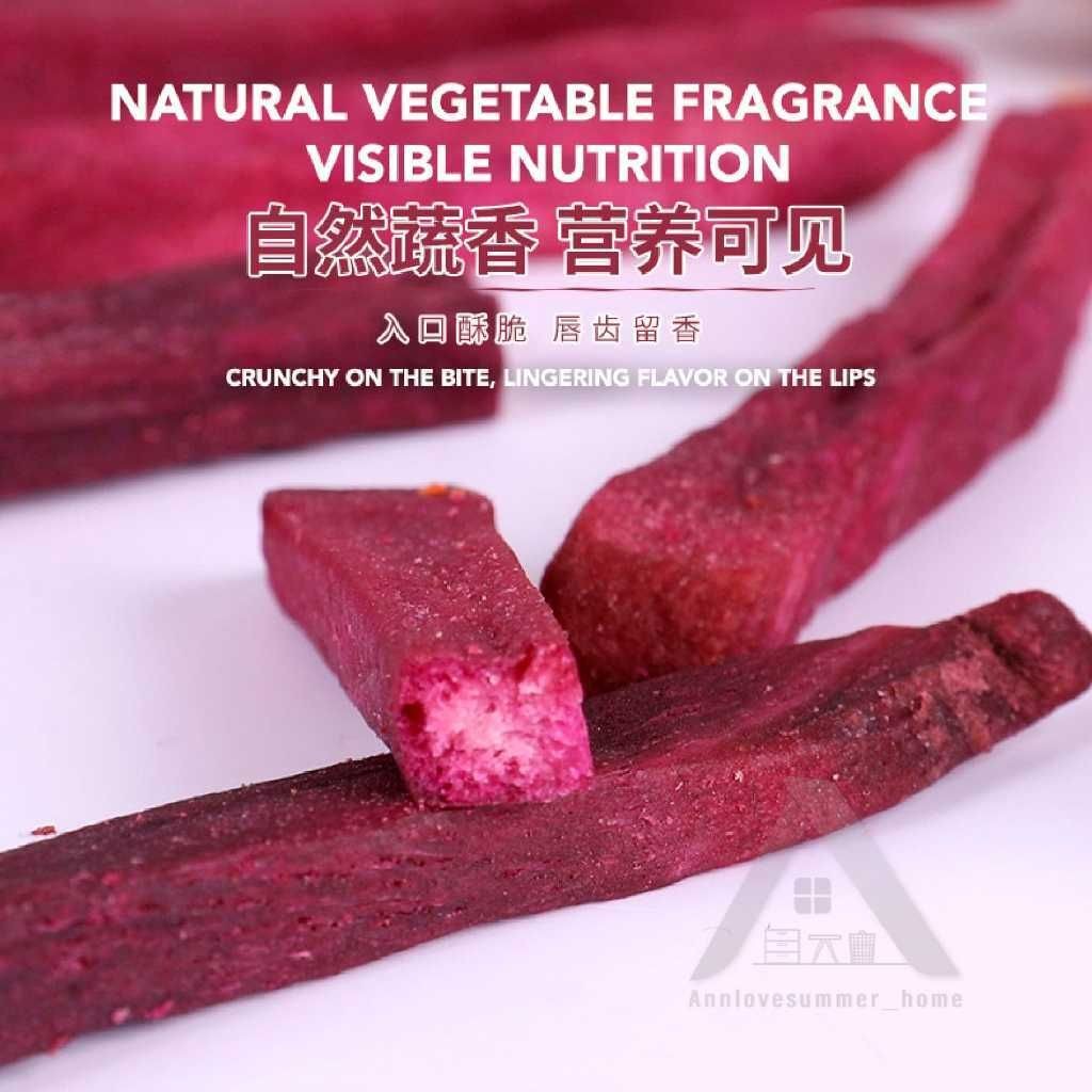 【𝗔𝗦𝗛】【100g ❌Salt】Mixed Snack Potato Stick Purple Potato Sweet Potato Kids Snack 紫薯脆 红薯脆 Potato Kering Ubi Kentang Rangg