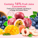 【𝗔𝗦𝗛】COZZO Konjac Juice Jelly | Soft QQ Fruit Jelly | Sweet Fruity Gel | Agar Agar | Halal-Certified 蒟蒻果汁果冻
