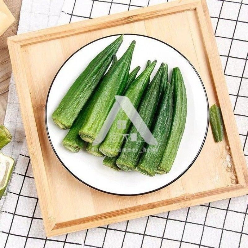 【𝗔𝗦𝗛】Gift Packaging 70g🔥100% Original Dried Okra Bendi Sayur Ranggup秋葵脆 LadyFinger Chip Ready to Eat Kerepek Sayuran 蔬果干