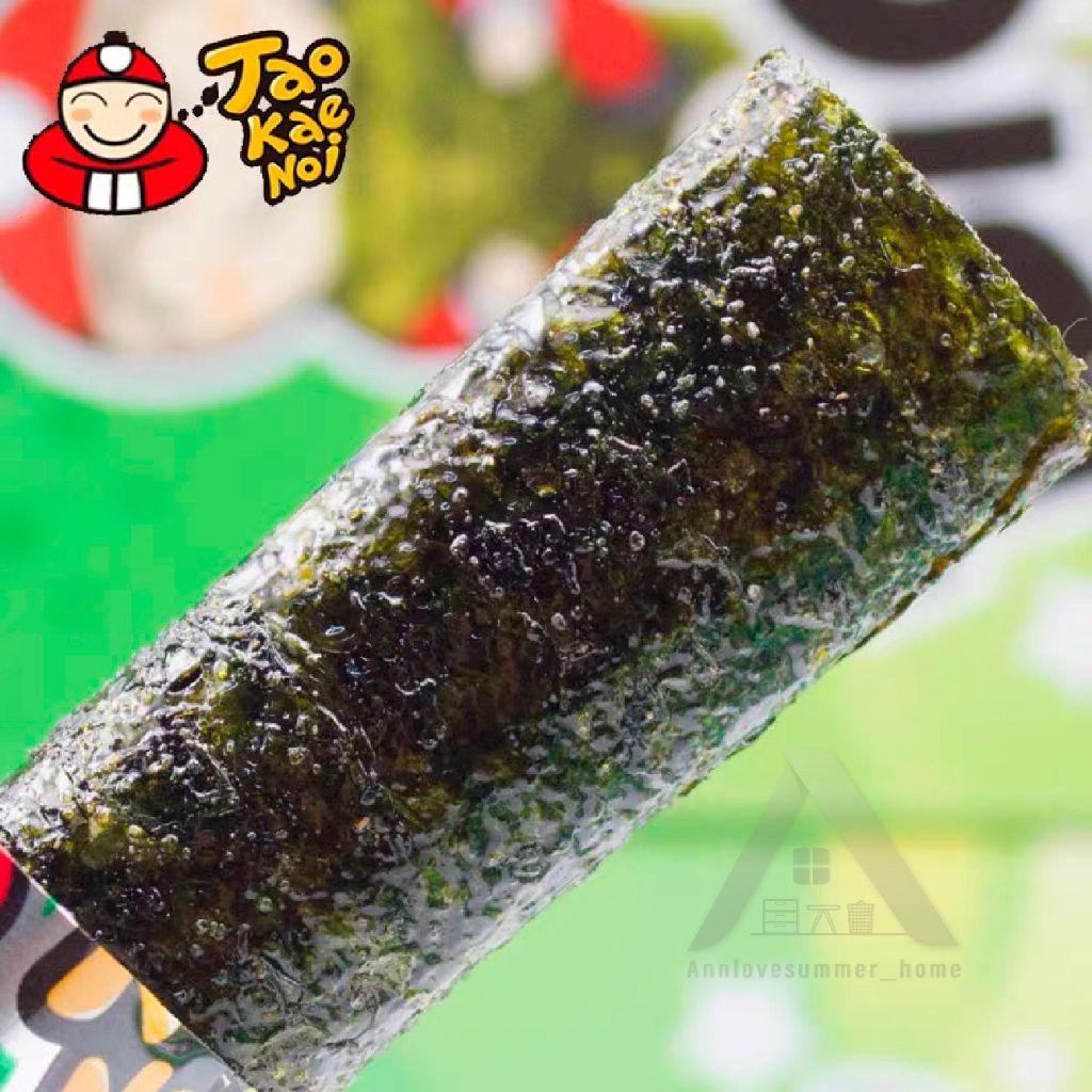 【𝗔𝗦𝗛】 [CRISPY❗❗Savory Seaweed] TAO KAE NOI Grilled Seaweed Roll Big Roll Seaweed Rumput Laut Ranggup 小老板脆紫菜脆海苔卷 Snacks