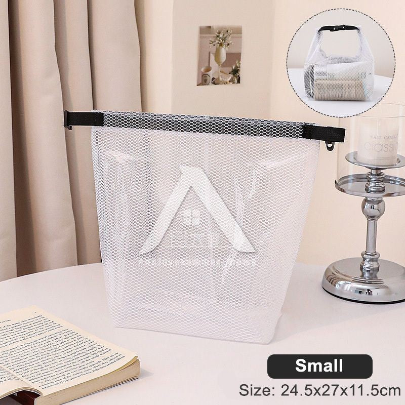 【𝗔𝗦𝗛】Waterproof Storage Bag Fitness Clothing Swimming Bathroom Large-Capacity Drawstring Pocket Men Women Outdoor Travel