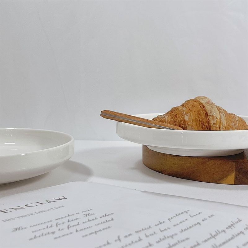 【𝗔𝗦𝗛】Nordic Ins Style Deep/Flat Plate Ceramic