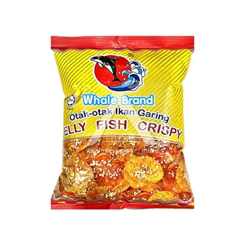 【𝗔𝗦𝗛】Whale Brand Jelly Fish Crispy KEROPOK IKAN SNEK IKAN 香鱼酥片 脆鱼片