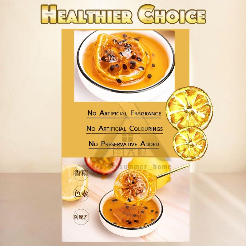 【𝗔𝗦𝗛】【16th JULY 2027❗️】100% PURE HONEY LEMON PASSION FRUITS🍯🍋 PASTE HONEY TEA 纯蜂蜜柠檬百香果膏