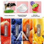 【𝗔𝗦𝗛】🔥Lowest Price Promo 50g| 100g❗️Large Cube Freeze Dried Yoghurt Yogurt Cube Mixed 3Fruits Kering SnacksKids冻干酸奶块健康零食
