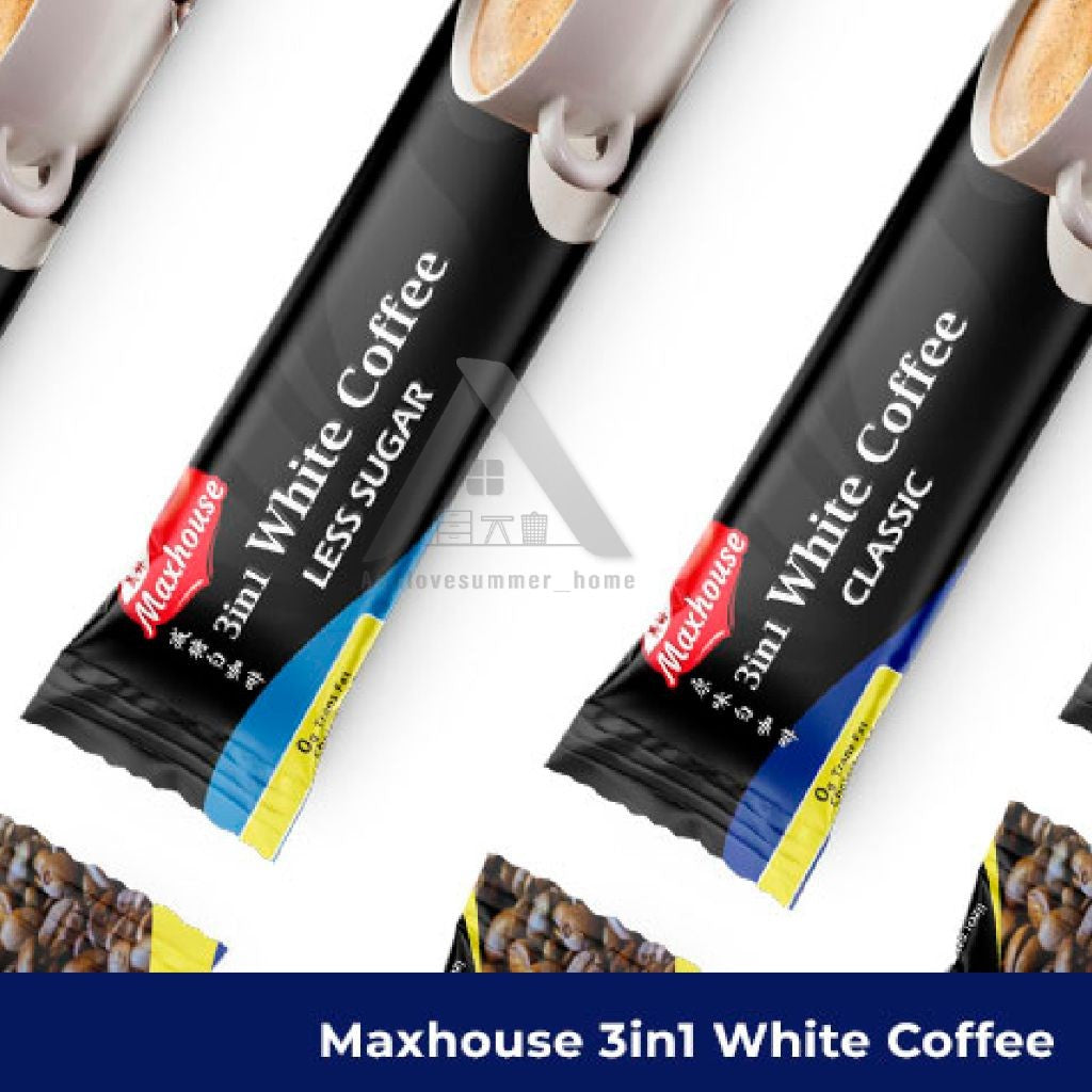 【𝗔𝗦𝗛】Maxhouse 三合一怡保白咖啡 浓郁顺滑速溶白咖啡