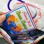 【𝗔𝗦𝗛】(15pcs x 3g) HALAL Famous Lee Chuan Cap Bunga Raya Ikan Satay 沙爹鱼 Produk Pangkor