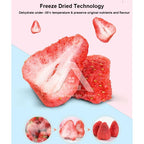 【𝗔𝗦𝗛】Premium Whole Size❗️50G/100G 特级冻干草莓脆🍓Freeze Dried Crunchy Strawberry🍓 Strawberi Kering Ranggup Snacks 保证脆！！