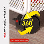 【𝗔𝗦𝗛】【Large Capacity🔥】2/3 LAYER UNDER TABLE BOOK STATIONERY MESH RACK 📚Multipurpose Shelf Shelve Rack Rak Besi 桌下书本大容量收纳