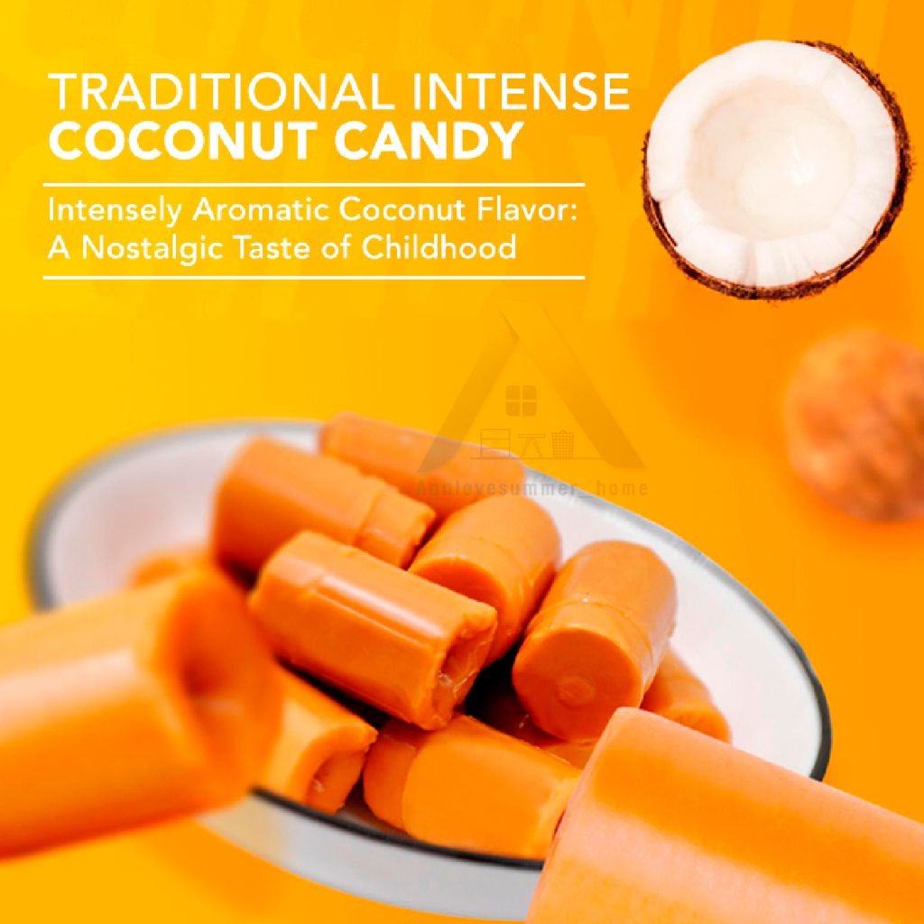 【𝗔𝗦𝗛】HALAL 【120g】🥥春光海南特产特浓椰子 Tradisional Hainan Coconut Candy Gula-gula Kelapa