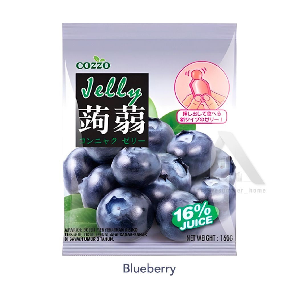 【𝗔𝗦𝗛】COZZO Konjac Juice Jelly | Soft QQ Fruit Jelly | Sweet Fruity Gel | Agar Agar | Halal-Certified 蒟蒻果汁果冻