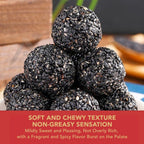 【𝗔𝗦𝗛】（Sugar-Free❗️NEW）Honey Black Sesame Rice Bean Balls Traditional Recipe Pure Natural healthy Snacks 200g健康黑发无糖纯天然黑芝麻