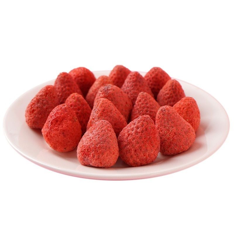 【𝗔𝗦𝗛】Premium Whole Size❗️50G/100G 特级冻干草莓脆🍓Freeze Dried Crunchy Strawberry🍓 Strawberi Kering Ranggup Snacks 保证脆！！
