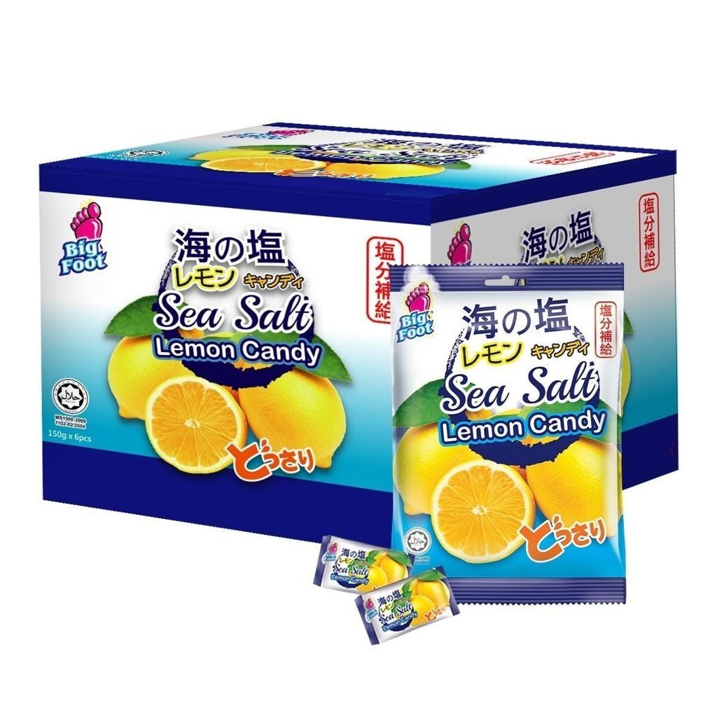 【𝗔𝗦𝗛】 [Ready Stock 1 BOX] Himalaya Sea Salt Sport Candy Lemon Mint Flavour Sweet 喜马拉雅咸糖零食 Gula Masin Food Snacks
