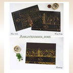 【𝗔𝗦𝗛】【BUY 2 FREE PEN】A3 Art Scratch Card (Gold)