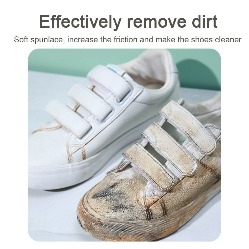 【𝗔𝗦𝗛】80pcs/30pcs Shoe Cleaning Wet Tissue Quick Wipes Sneakers Care Shoes Cleaning Solution Shoes Wipe Shoe Wipe