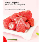 【𝗔𝗦𝗛】Premium Whole Size❗️50G/100G 特级冻干草莓脆🍓Freeze Dried Crunchy Strawberry🍓 Strawberi Kering Ranggup Snacks 保证脆！！