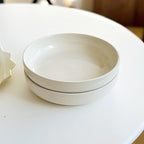 【𝗔𝗦𝗛】Salad Plate Ceramic (Circle/Rectangle)
