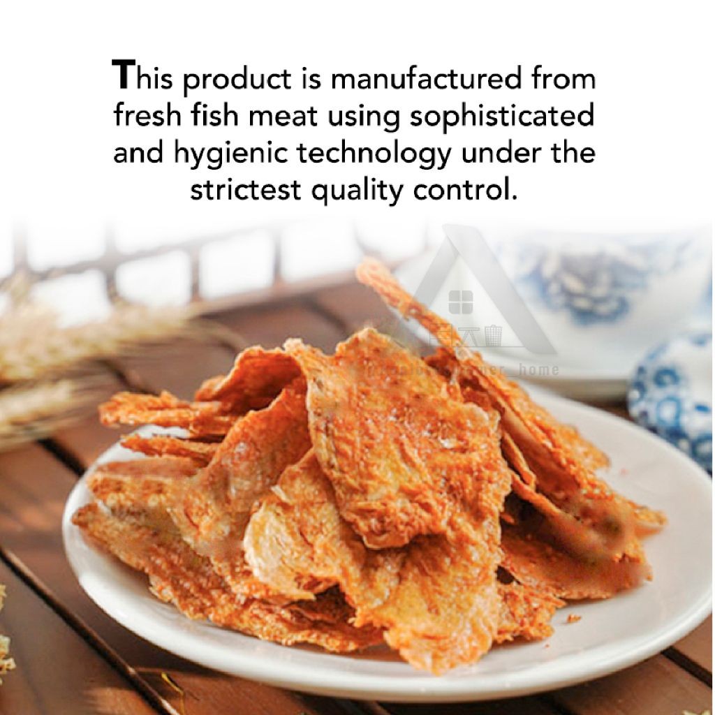 【𝗔𝗦𝗛】(60G) Whale Brand Sesame Crispy Satay Fish Bijan Sate Satay Ikan | Pulau Pangkor 香酥沙爹鱼