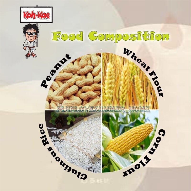 【𝗔𝗦𝗛】 (180g) Halal Thailand Koh-Kae Coated Peanut Import Snack 泰国花生豆 Kacang Makanan Ringan Healthy Nut Food Snacks