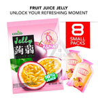 【𝗔𝗦𝗛】COZZO Konjac Juice Jelly | Soft QQ Fruit Jelly | Sweet Fruity Gel | Agar Agar | Halal-Certified 蒟蒻果汁果冻