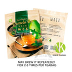 【𝗔𝗦𝗛】Authentic Ipoh Tambun Pomelo Tea Cat's Whiskers Herb Tea（3gx10 teabag) 怡保打扪柚子猫须茶【降三高 降胆固醇】| Teh Pomelo