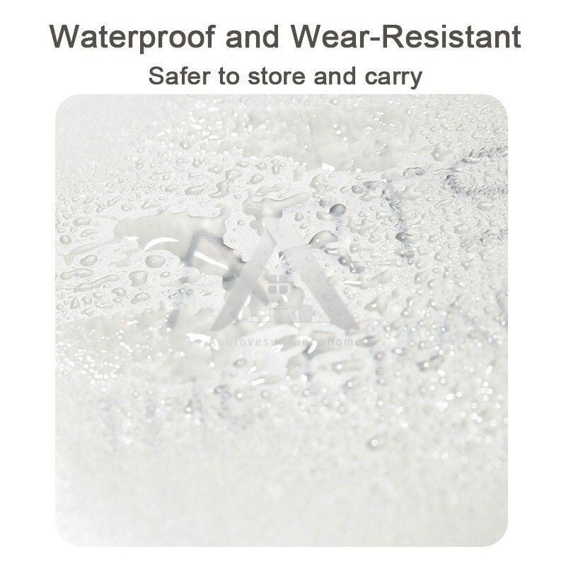 【𝗔𝗦𝗛】A4| A5| B6 （3 Bundle）Muji Matte Transparent Ring Zipper Student Cheap File Bag Supplies Waterproof Stationery 文具袋