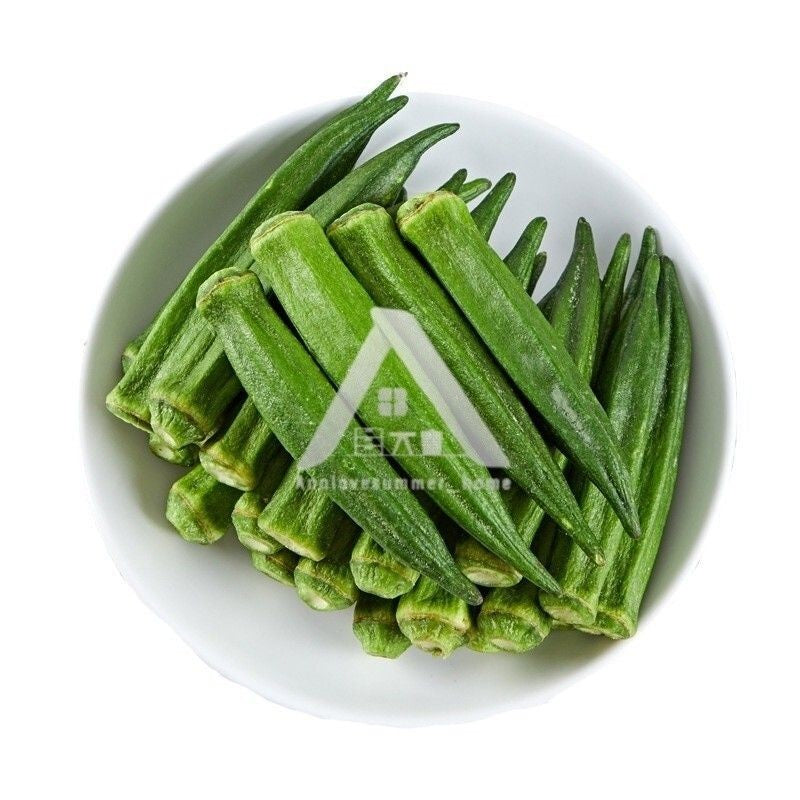 【𝗔𝗦𝗛】Gift Packaging 70g🔥100% Original Dried Okra Bendi Sayur Ranggup秋葵脆 LadyFinger Chip Ready to Eat Kerepek Sayuran 蔬果干