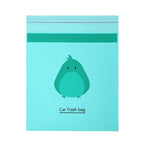 【𝗔𝗦𝗛】Thick（15pcs/pack）Disposable Car Trash Bag Rubbish Stick Portable Plastic Storage Bag  Sticky Type Garbage Bag 车载垃圾袋
