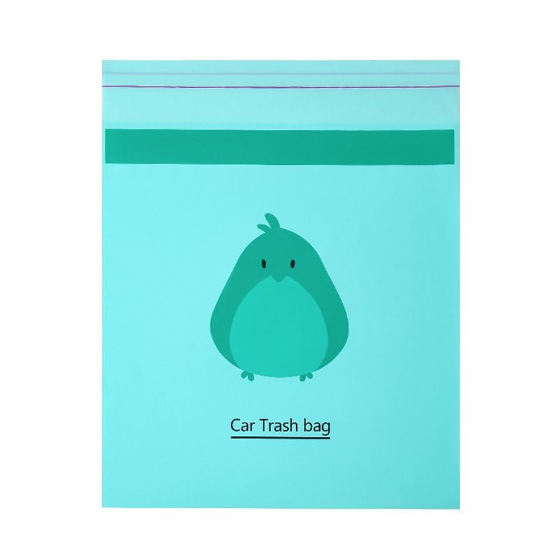 【𝗔𝗦𝗛】Thick（15pcs/pack）Disposable Car Trash Bag Rubbish Stick Portable Plastic Storage Bag  Sticky Type Garbage Bag 车载垃圾袋