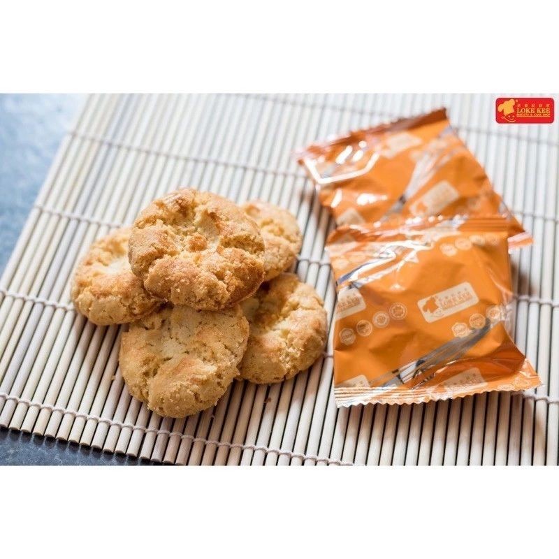 【𝗔𝗦𝗛】LOKE KEE Hup Toh Soh (Walnut Biscuit) 276g (23g X 12pcs) 新樂记合桃酥