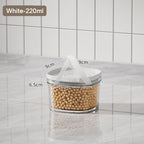 【𝗔𝗦𝗛】READY STOCK Premium Airtight Food Container Kedap Udara | Vacuum Seal Stackable Clear 密封食品罐