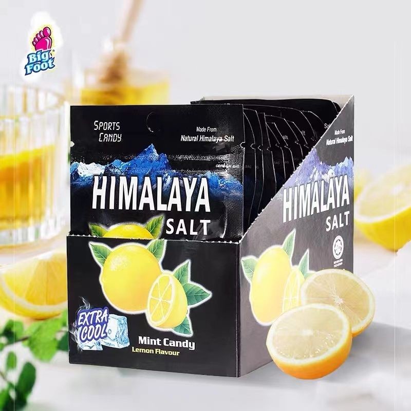 【𝗔𝗦𝗛】 [Ready Stock 1 BOX] Himalaya Sea Salt Sport Candy Lemon Mint Flavour Sweet 喜马拉雅咸糖零食 Gula Masin Food Snacks