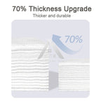 【𝗔𝗦𝗛】50pcs Thickened Soft Cotton Towel Disposable Facial Tissue Makeup Remover Towel一次性抽取式洗脸巾加厚