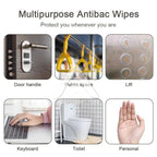 【𝗔𝗦𝗛】80pcs/pack 50pcs/box- Alcohol Wipes Sanitize Wet Tissue Antibacterial Bacteria Hand Wipes 消毒纸巾