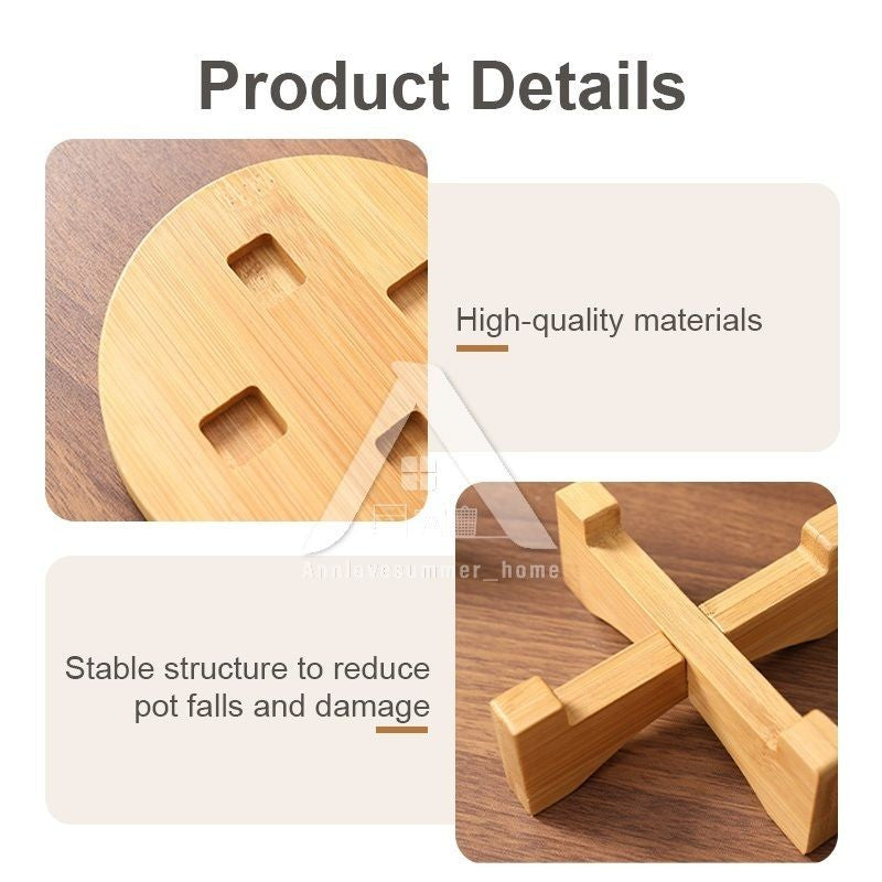 Wooden Bonsai Display Stand