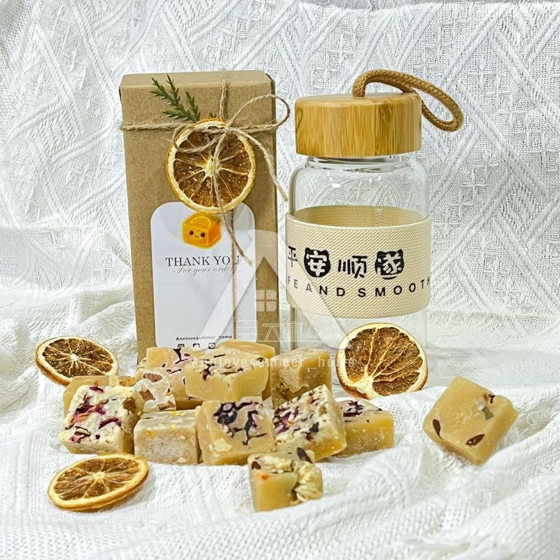 【𝗔𝗦𝗛】蜂蜜方糖礼盒什锦装附玻璃瓶 生日礼品 伴手礼