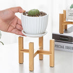 Wooden Tall Pot Stand