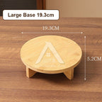 Wooden Bonsai Display Stand