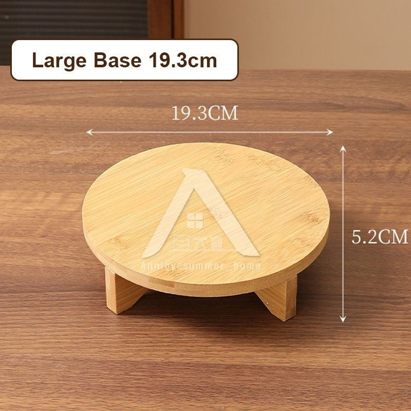 Wooden Bonsai Display Stand