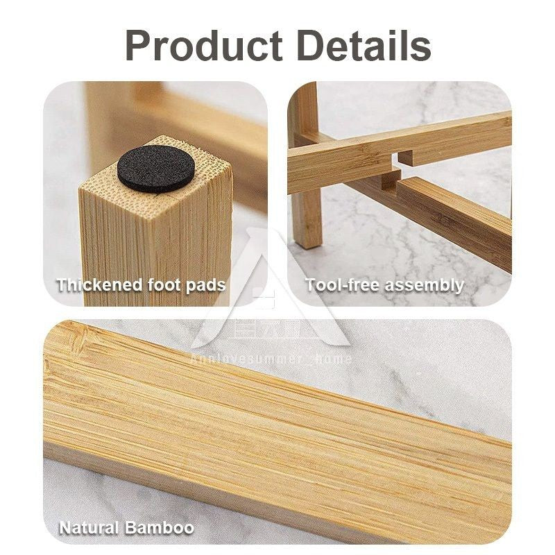 Wooden Tall Pot Stand
