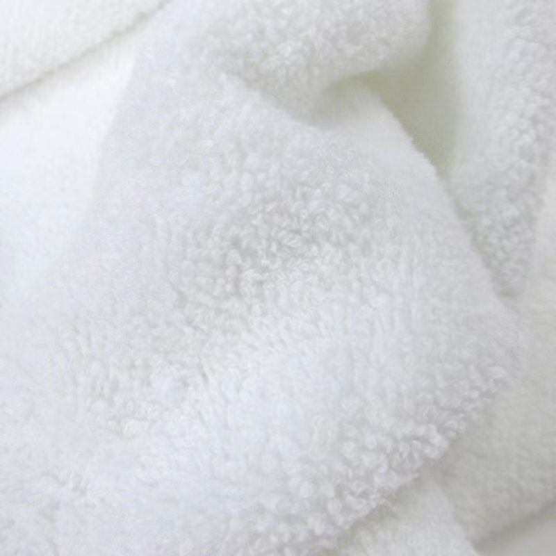 【𝗔𝗦𝗛】 Hotel Towel 100% Cotton 75CM X 145CM (Bath Towel White) Grade tuala mandi hotel 纯棉全白浴巾毛巾 (400g)