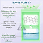 【𝗔𝗦𝗛】200g ❗️Anti Mildew Hanging Dehumidifier Bag Cloth Deodorizing Wardrobe Moisture Absorber Desiccant Dry Agent防潮除湿干燥剂