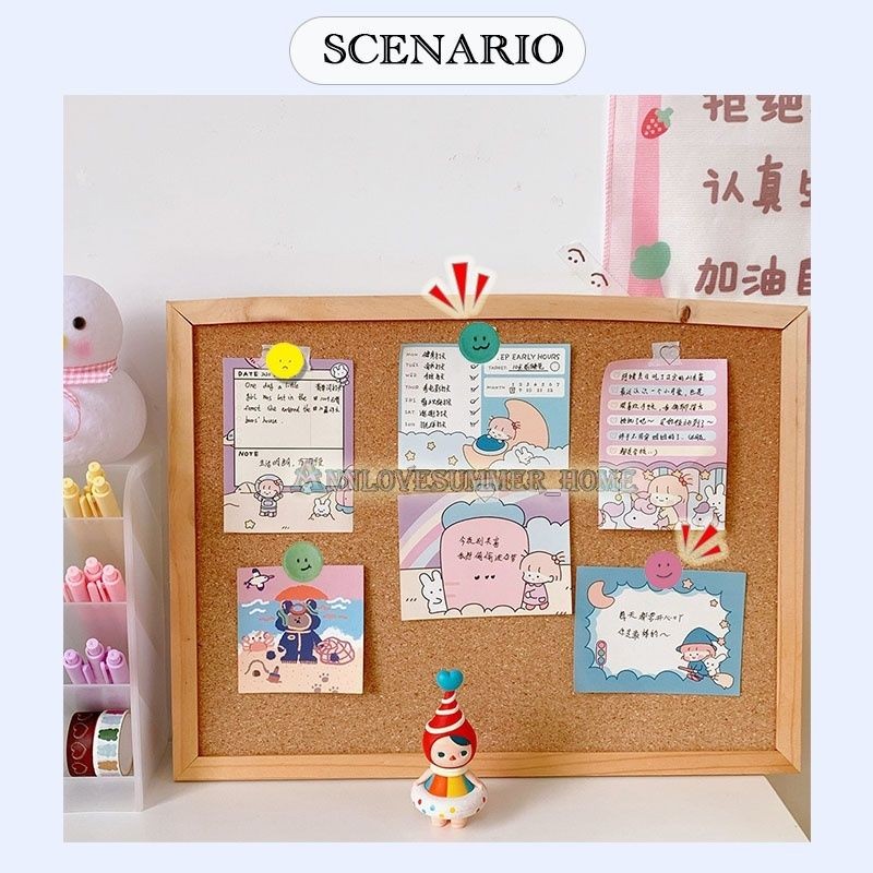 【𝗔𝗦𝗛】[2PCS]IG Smiley Face 😃😉 Stickers Set Scrapbooking Label Sticker Color Dots 笑脸表情贴纸