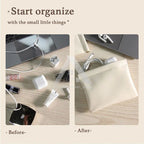 ￼【𝗔𝗦𝗛】Pouch Organizer Key Cosmetic Mini Bag Portable Earphones Storage Bag Data Cable Organizer Headphone Purse Coin