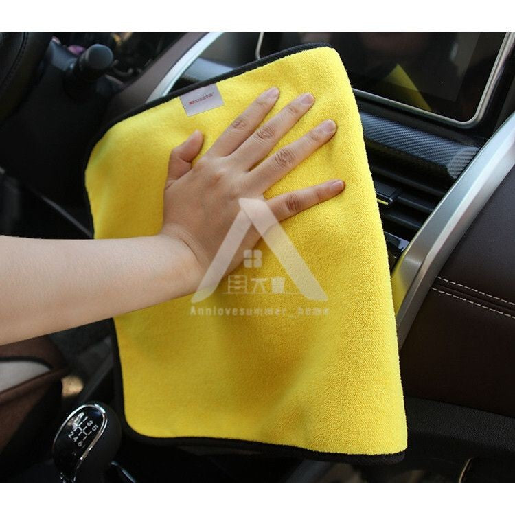 【𝗔𝗦𝗛】400gsm 30cm/60cm 🔥Microfiber Car Super Soft Towel Multipurpose Washing Cloth Kain Pembersih Kereta Kain Buruk抹布洗车布