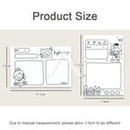 【𝗔𝗦𝗛】50 Sheets Memo Pad📔Mini Notepad Bookmark Stationery Portable Journal Diary Buku Nota Comel迷你笔记本