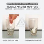 【𝗔𝗦𝗛】【20 Pcs】Disposable Compressed Towels 100% Cotton